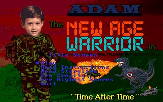 Adam the New Age Warrior in Time After Time