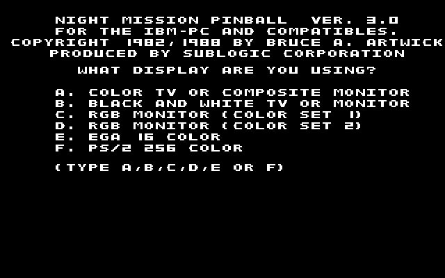Night Mission Pinball (v3.0) Night Mission Pinball (v3.0)