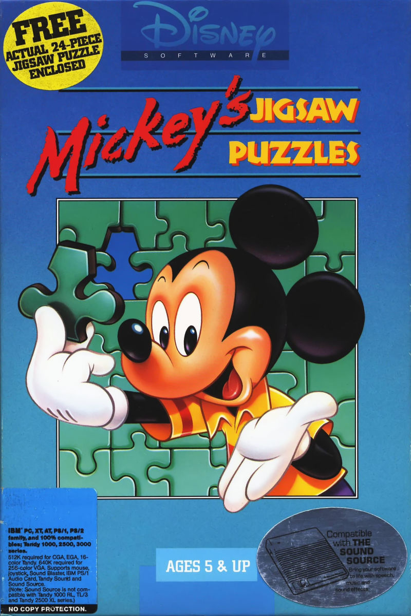 Mickey's Jigsaw Puzzles Mickey's Jigsaw Puzzles