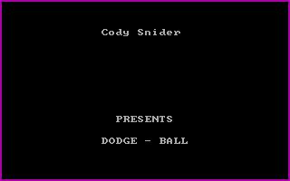 Dodge Ball Dodge Ball