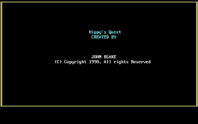 Hippy's Quest I: PEACE MAN Hippy's Quest I: PEACE MAN