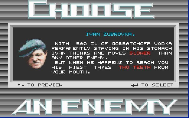 Choose an Enemy Choose an Enemy