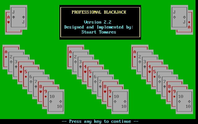 Professional Blackjack Professional Blackjack
