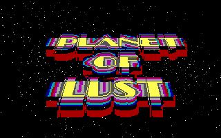 Planet of Lust Planet of Lust