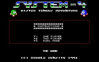 System-4: Mister Tengus Adventure System-4: Mister Tengus Adventure