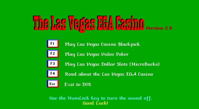 The Las Vegas EGA Casino (Version 2.0)