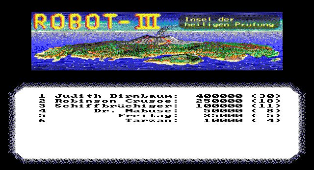 Robot III: Insel der heiligen Prüfung