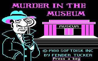 Murder in the Museum Murder in the Museum