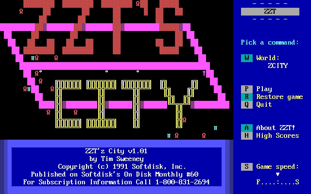 ZZT's City