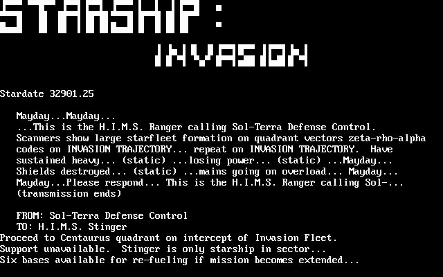 Starship: Invasion