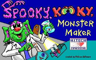 Spooky Kooky Monster Maker