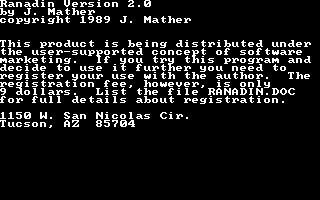 Ranadin 2.0 Ranadin 2.0