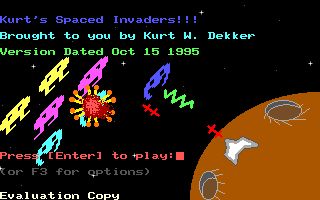 Kurt's Spaced Invaders