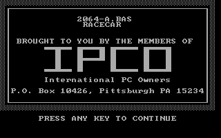 Racecar Racecar
