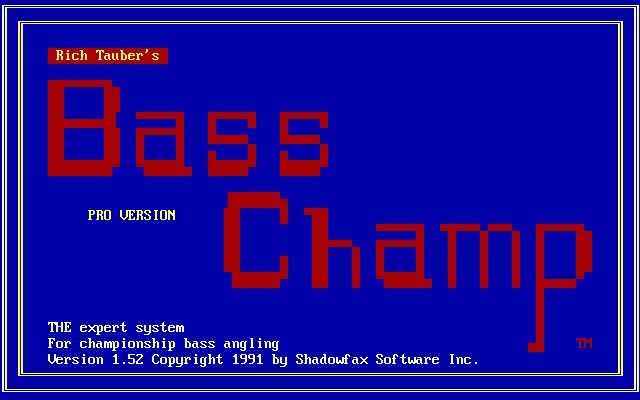 Rich Tauber's Bass Champ Rich Tauber's Bass Champ