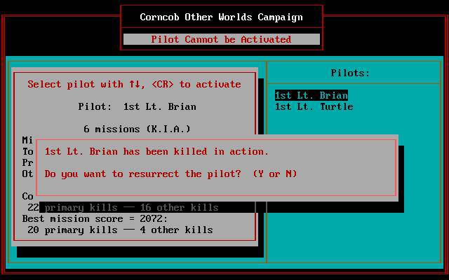 Corncob 3-D: The Other Worlds Campaign Corncob 3-D: The Other Worlds Campaign