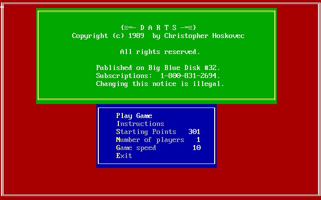 Darts (1989) Darts (1989)