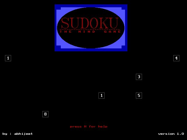 Sudoku The Mind Game