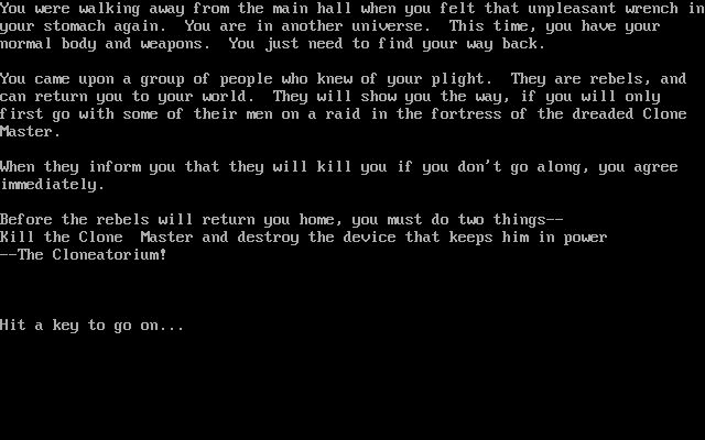 Eamon Adventure Disk 3: Assault on the Clone Master Eamon Adventure Disk 3: Assault on the Clone Master