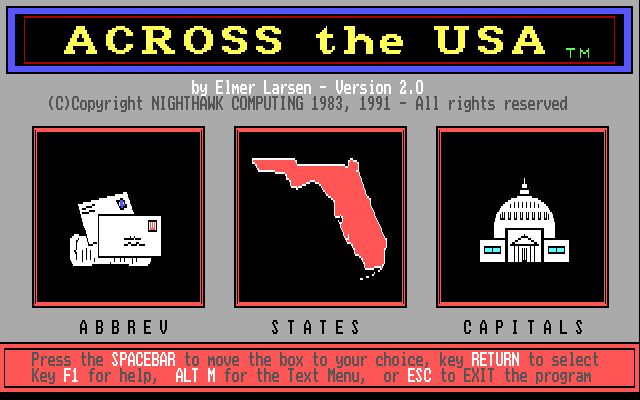 Across the U.S.A. Across the U.S.A.