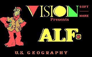 ALF's U.S. Geography ALF's U.S. Geography