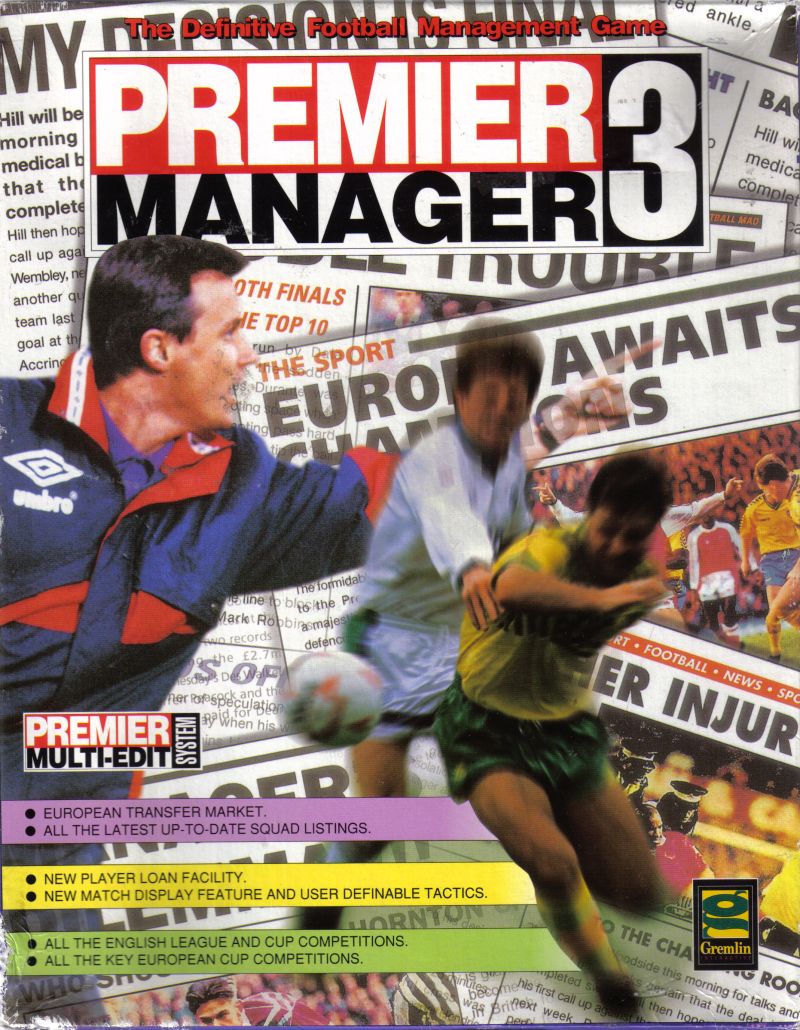 Premier Manager 3 Premier Manager 3