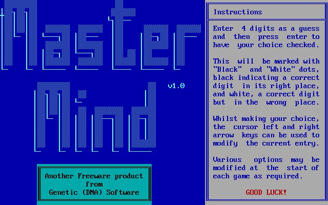 MasterMind (1987)