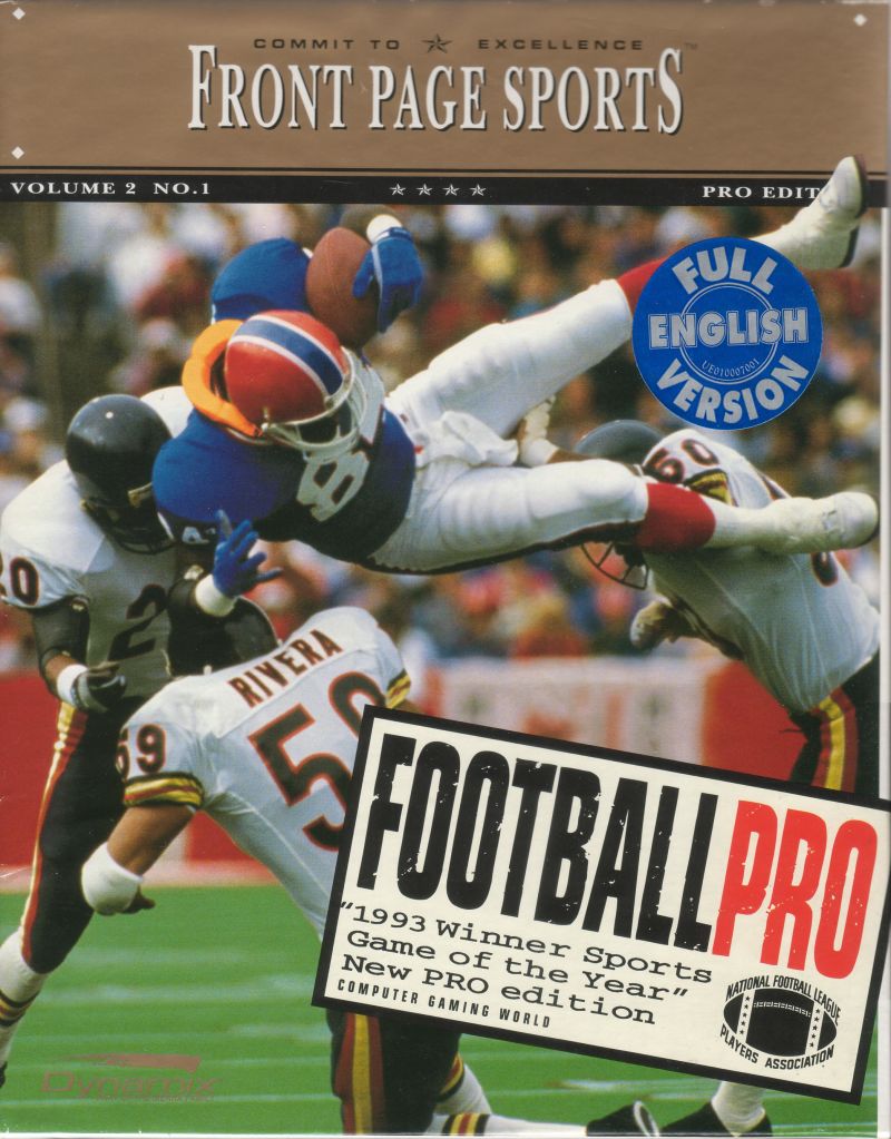 Front Page Sports: Football Pro Front Page Sports: Football Pro