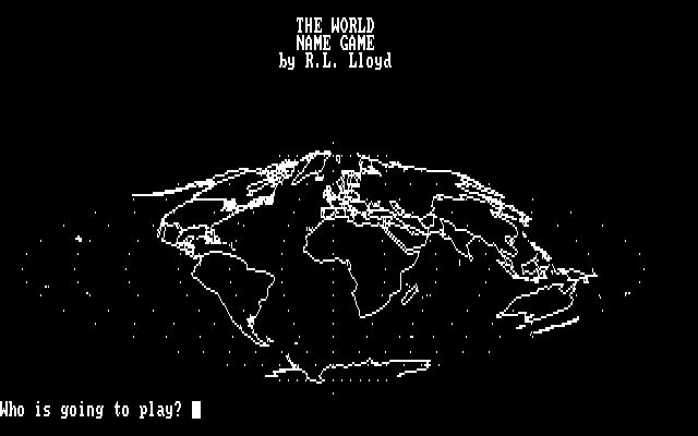 The World Name Game The World Name Game