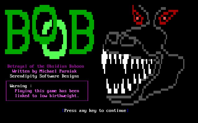 Betrayal of the Obsidian Baboon Betrayal of the Obsidian Baboon