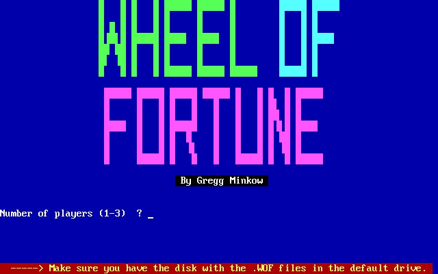 Wheel of Fortune (1986)