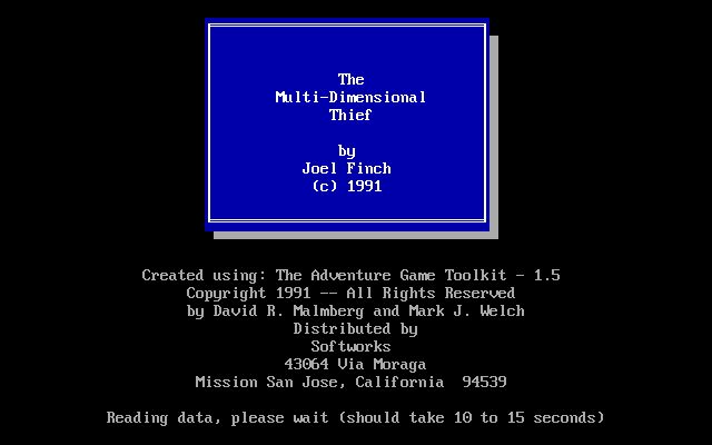 The Multi-Dimensional Thief The Multi-Dimensional Thief