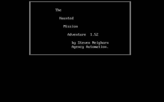 Haunted Mission Adventure Haunted Mission Adventure