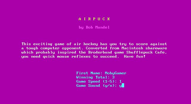Air Puck Air Puck