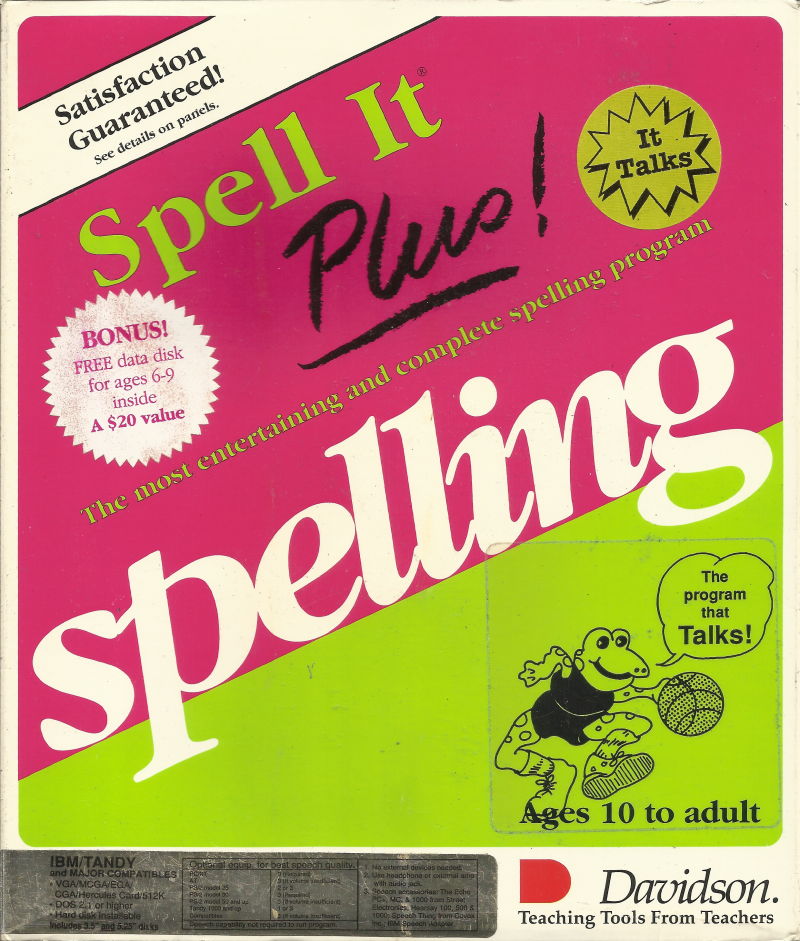 Spell It Plus! Spell It Plus!