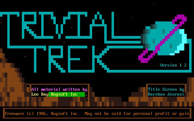 Trivial Trek Trivial Trek