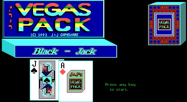 J & J's Vegas Pack: Black-Jack J & J's Vegas Pack: Black-Jack
