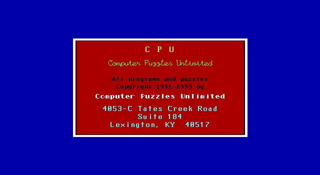 Computer Puzzles Unlimited
