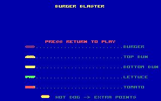 Burger Blaster Burger Blaster
