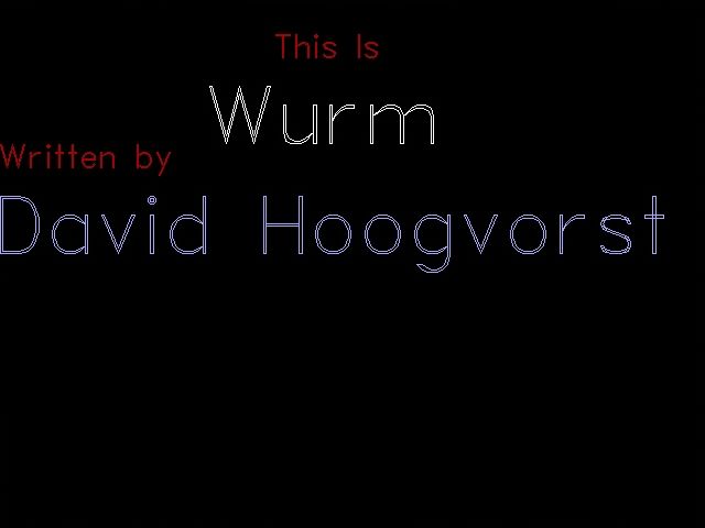 Wurm Wurm