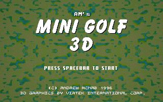 AM's Mini Golf 3D