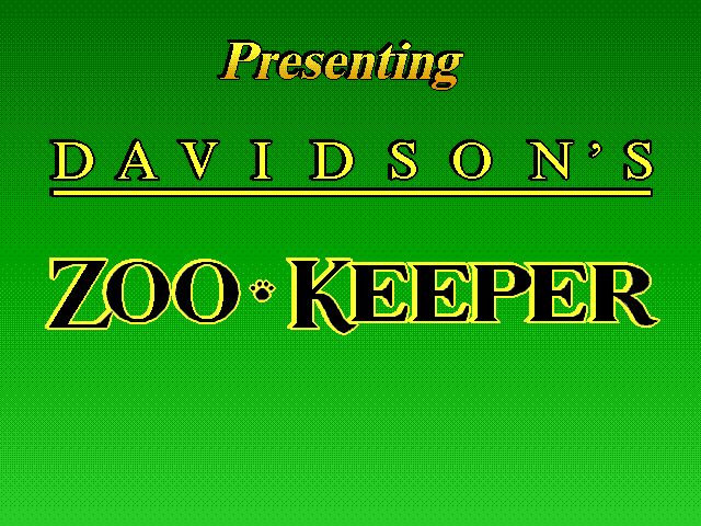Davidson's Zoo Keeper
