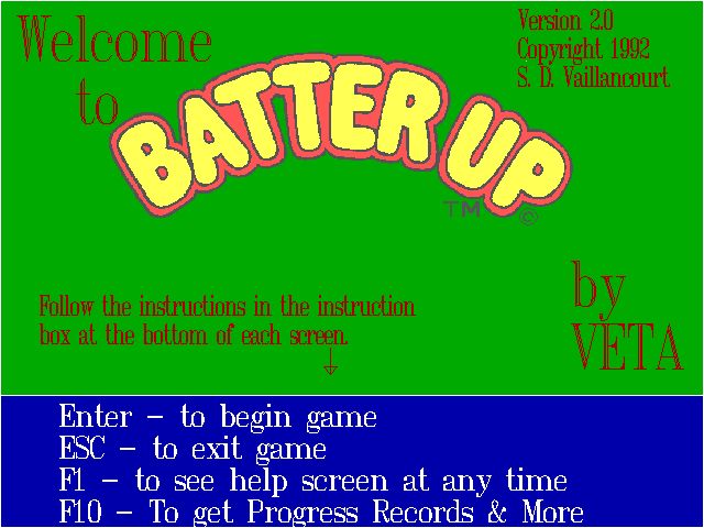 Batter Up Batter Up