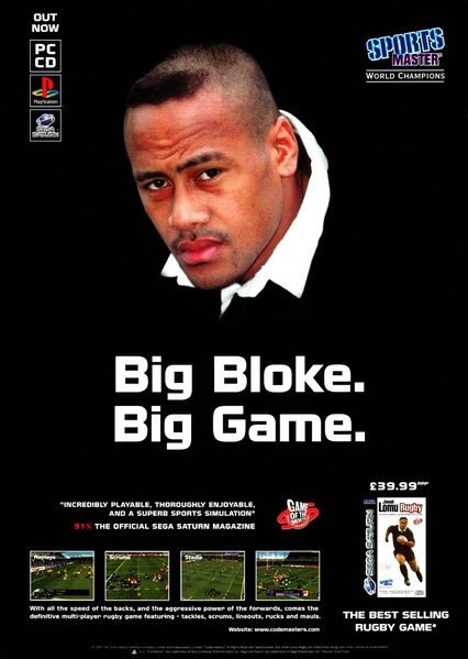 Jonah Lomu Rugby Jonah Lomu Rugby