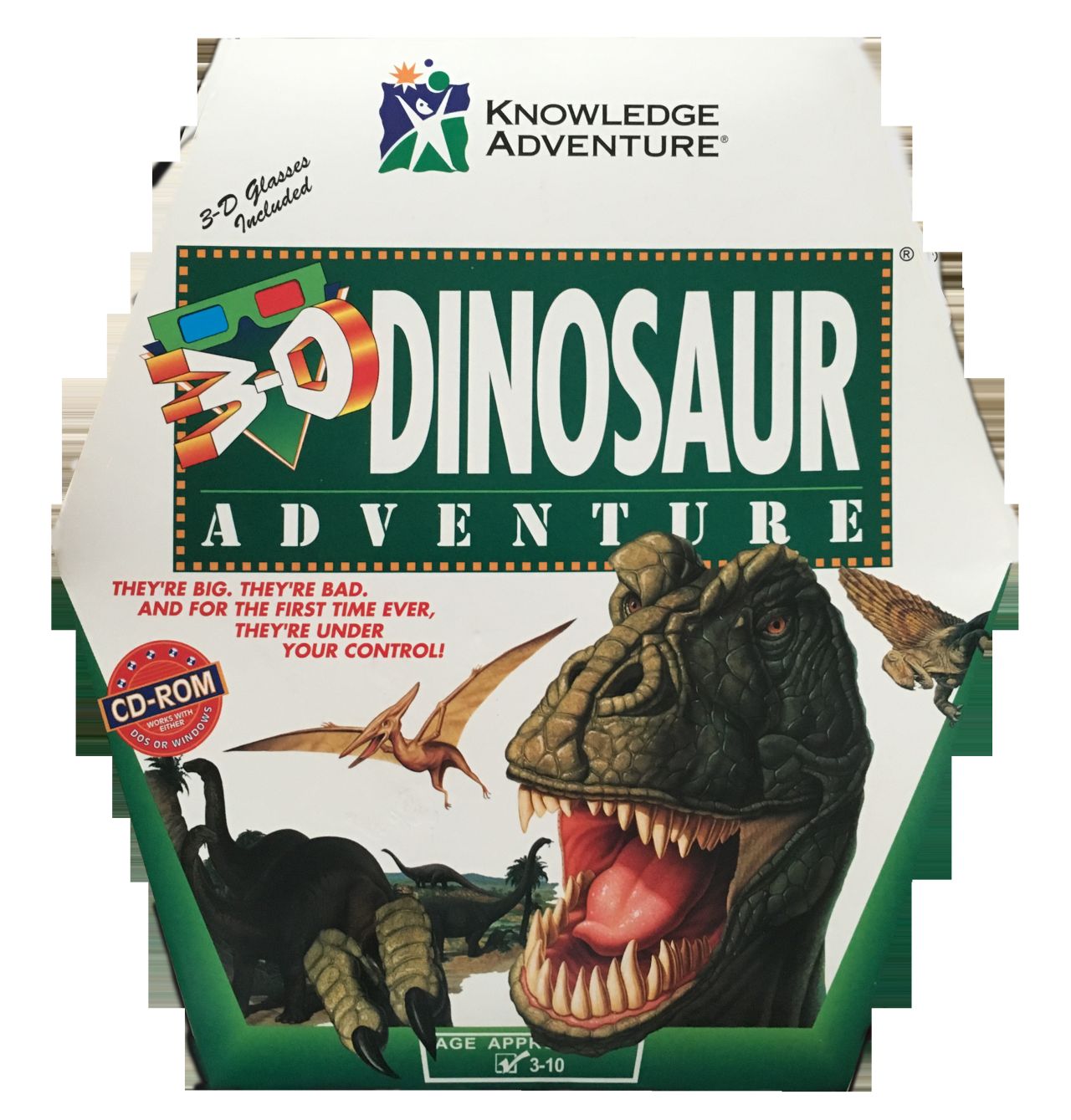 3-D Dinosaur Adventure 3-D Dinosaur Adventure
