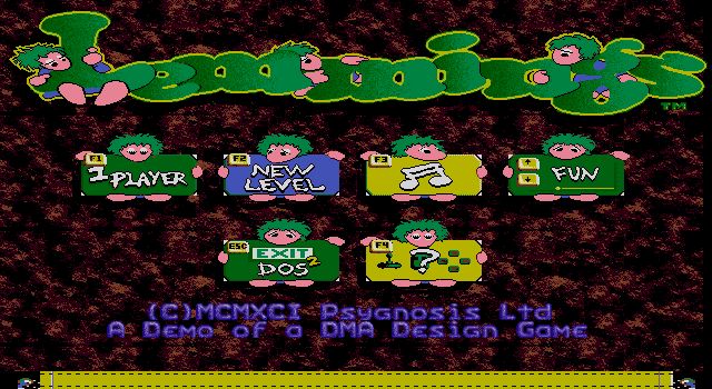 Covox Lemmings Demo Covox Lemmings Demo