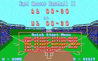 Earl Weaver Baseball II Earl Weaver Baseball II