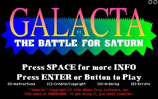 Galacta: The Battle for Saturn Galacta: The Battle for Saturn