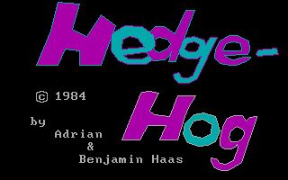 Hedgehog Hedgehog