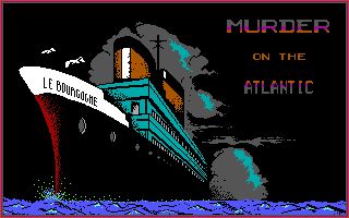 Murder on the Atlantic Murder on the Atlantic